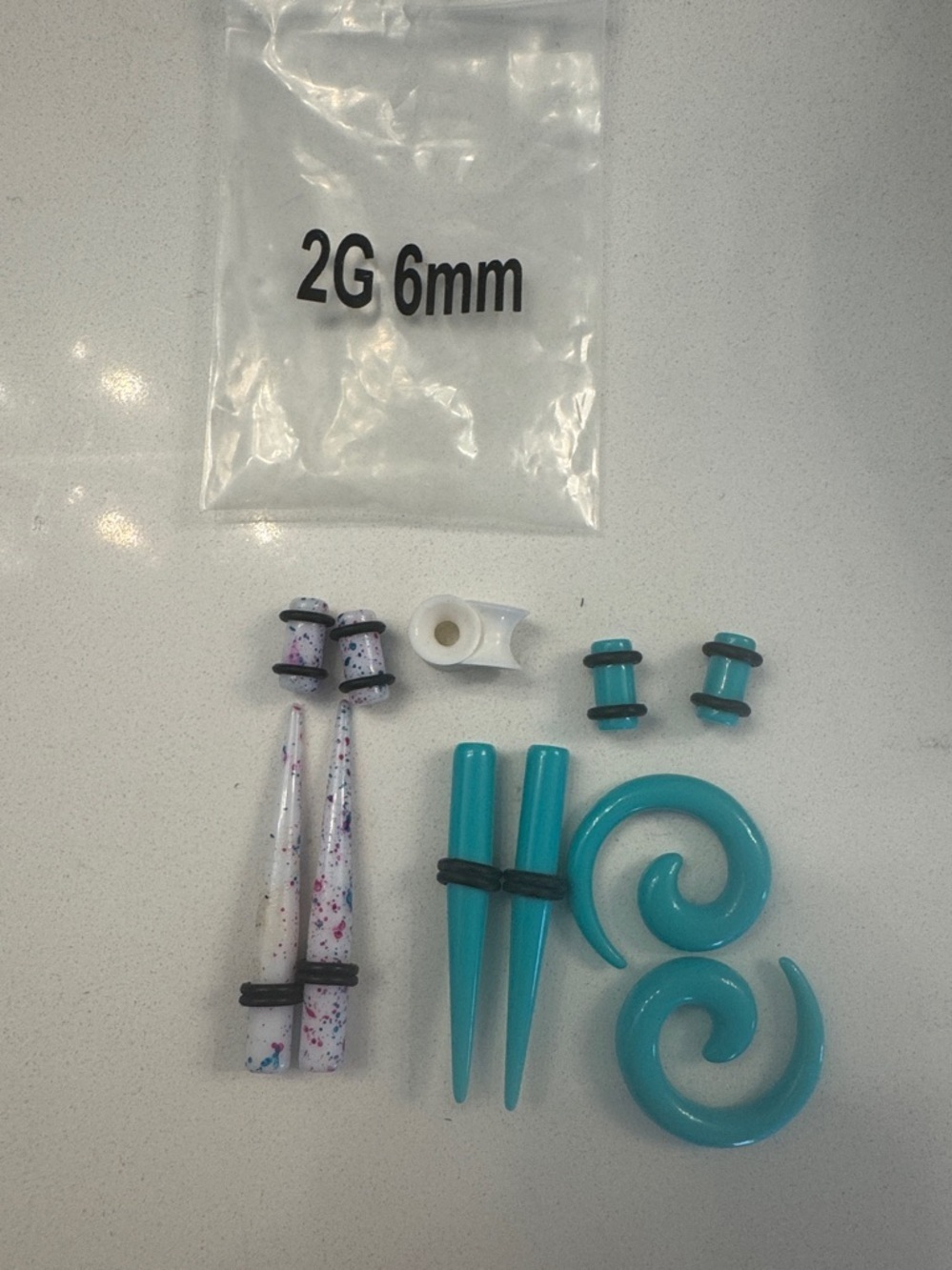 Snail Ear Gages Set